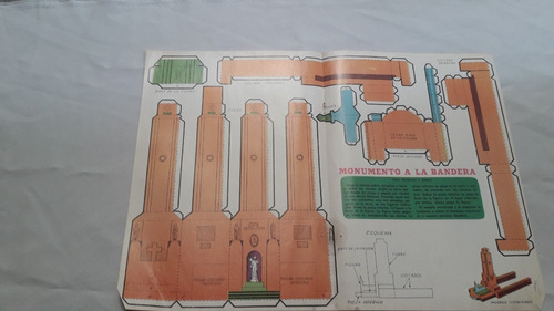 Lamina Central Revista * Anteojito * Monumento A La Bandera