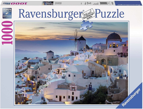 Puzzle 1000 Tarde En Santorini - Ravensburger 196111