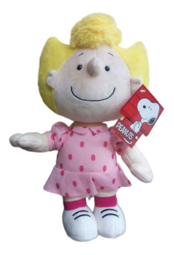 Peluche Sally Clasico 28 Cm Parado Peanuts Snoopy