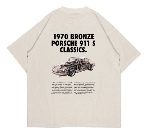 Playera Porsche 911 Classic