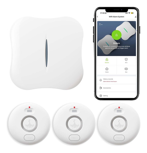 Detector Wifi De Fugas De Agua Con Alarma Inteligente