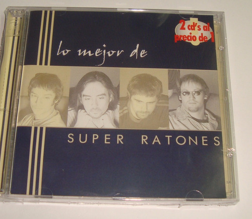 Lo Mejor De Super Ratones 2 Albumes En 1 Cd - Nuevo / Kktu
