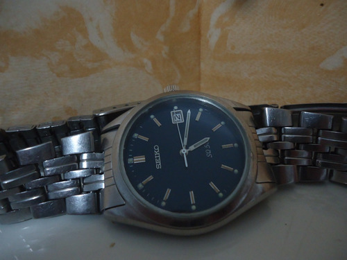 Relógio Seiko Sq 50 Water Resistant 5 Bar Muito Bonito (Usado)