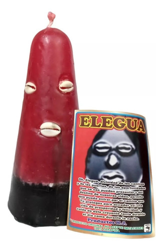 Veladora Eleggua Yoruba Para Protección Preparada + Regalo 