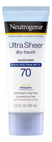 Protector Solar Neutrogena Ultra Sheer Spf 70