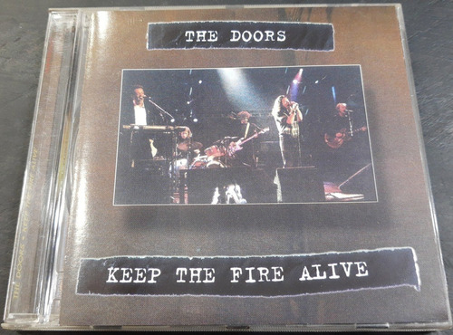 The Doors - Keep The Fire Alive Cd Eddie Vedder Pearl Jam U2