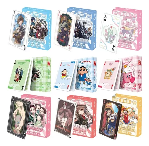 Comprar Colección Anime Juego De Cartas Poker Baraja Completa 