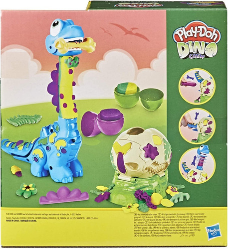 Imagen 7 de 7 de Play-doh Dinosaurio De Plastilina - Juguete Para Niño Hasbro