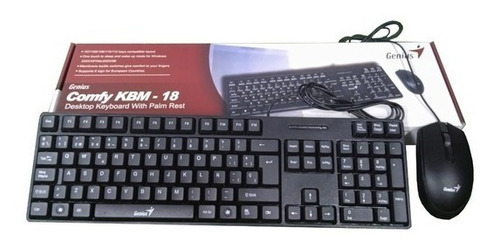 Kit Combo Teclado Y Mouse Genius Usb Kbm-18