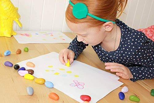 Trípode Crayon Rocks, Crayones En Forma De Roca, 16 Unidades