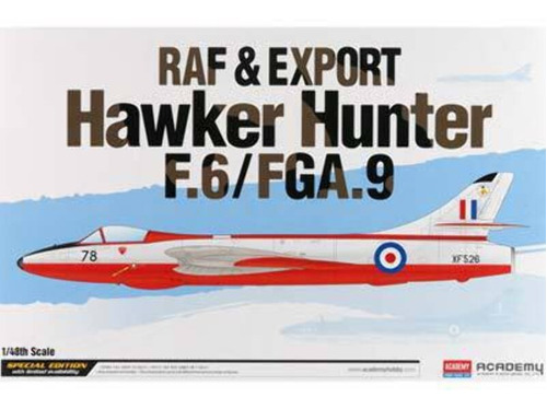Raf & Export Hawker Hunter F-6/fga.9 1/48 Academy 12312