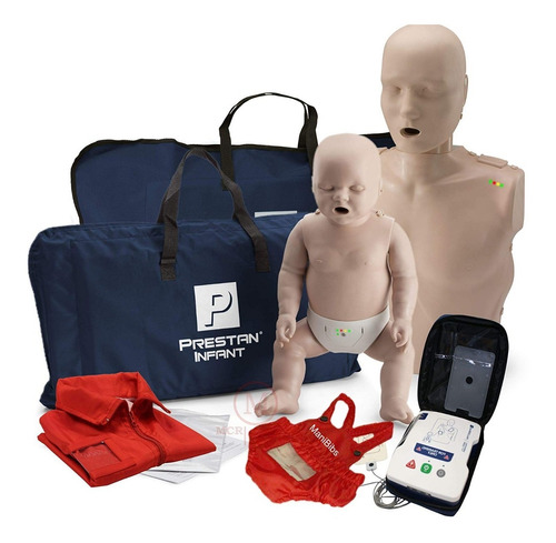 Kit De Maniquí De Rcp  Adultos Y Bebés Prestan Ultratrainer 