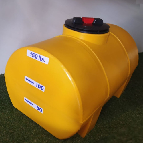 Tanque Agrícola 150 Litros Veneno Ou Óleo Diesel Cor Amarelo