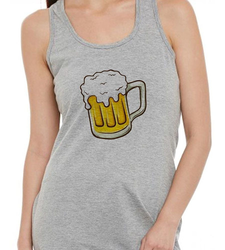 Musculosa Chopp Cerveza Lupulo Espuma