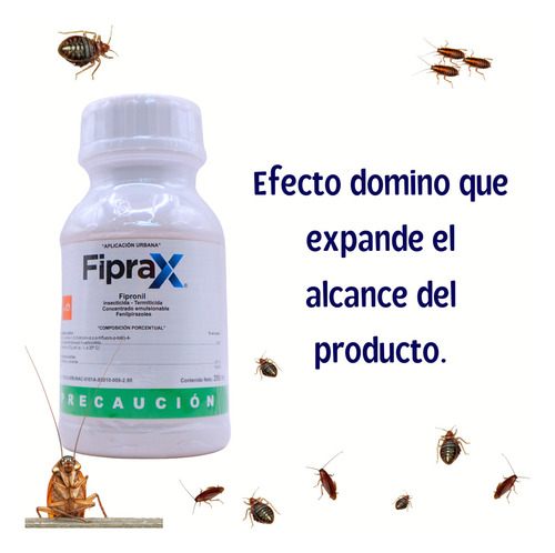 Kit Exterminador Fiprax+ Diatomeas+ Atomizador 1lt