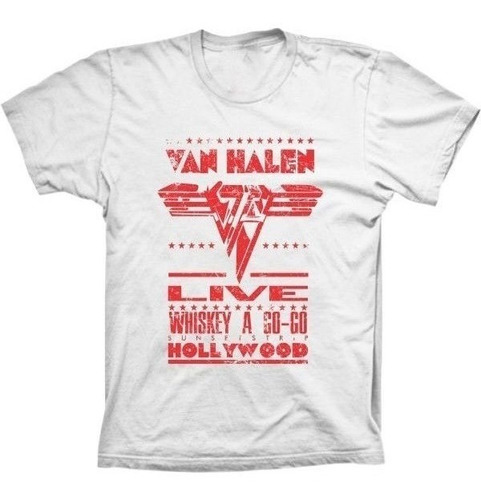 Estilosa Camiseta - Bandas De Rock Vanhalen 