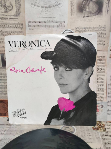 Lp Veronica Rosa Salvaje Disco Vinilo (Usado)