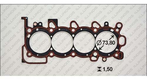 Junta T/cilindro Honda Fit 2003-2008 1.4l