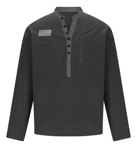 Blusas Masculinas Staple Button Fleece Com Capuz, Pulôver So