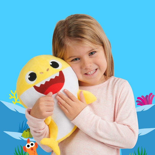 Muñeco Oficial De Baby Shark Bebe Tiburon Musical Original