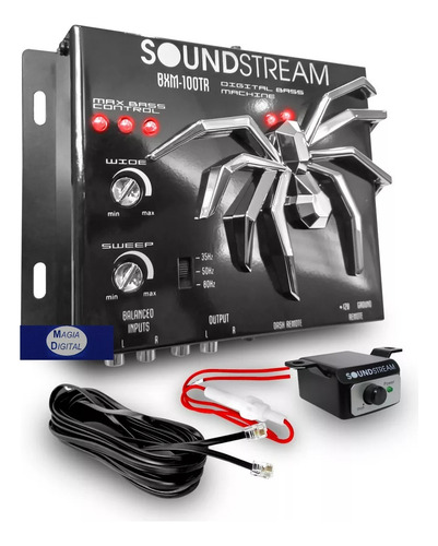 Epicentro Soundstream Bxm-100tr Restaurador De Bajos C/contr