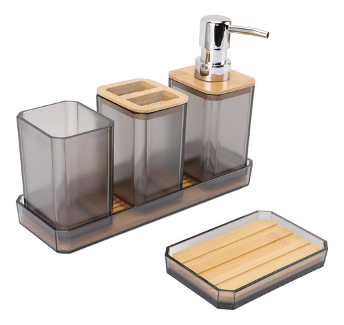 Set De Accesorios De Baño Bath Ensemble Set Con Soporte Para