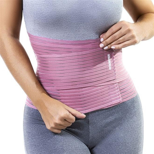 Cinta Modeladora Postural Fit Estreita Rosa Tam Eg Salvapé