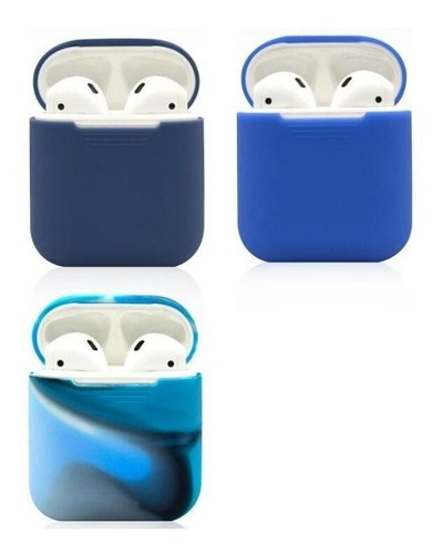 Imagen 7 de 10 de Funda AirPods Silicon Delgado Suave Dama Mujer Hombre Case