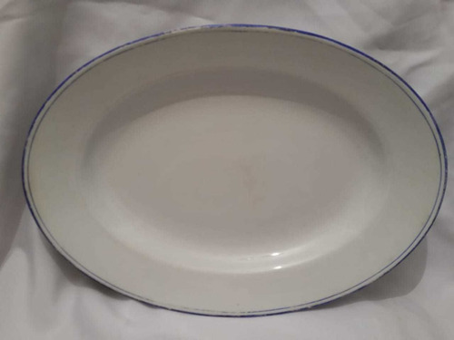 Platón De Porcelana Antiguo (Usado)