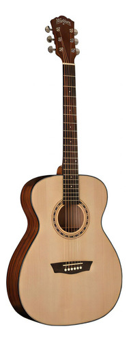 Guitarra Acústica Tipo Texana Washburn Af5 Color Natural