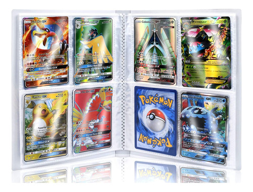 Álbumes Para Cartas Pokemon Diseños Variados 240 Espacios