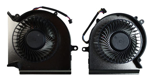 Power4laptops Ventilador Repuesto Para Laptop Par Msi Gaming