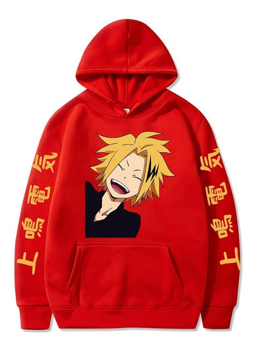 Mi Héroe Académico Kaminari Denki Impresión Gráfica Con Capu