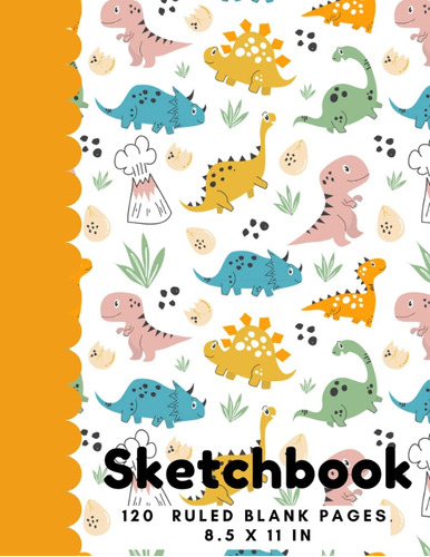 Libro: Sketch Book For Kids: Blank Paper For Drawing: 120 Pa