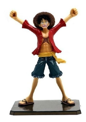 Action Figure One Piece Luffy Palha New World Figuarts