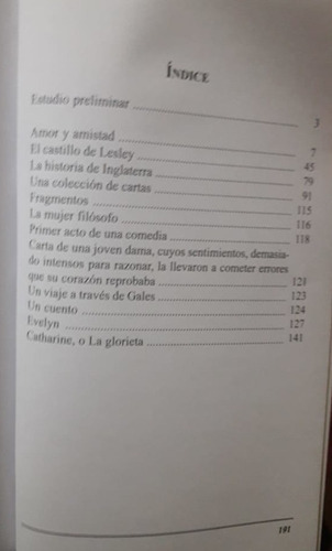 Amor Y Amistad, De Jane Austen. Editorial Gradifco En Español