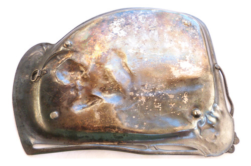 Monijor62-antigua Art Nuveau Placa P/colgar Wmf C/relieves (Usado)