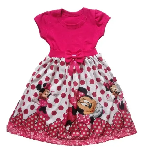 Mercado livre vestido cheap da minnie rosa