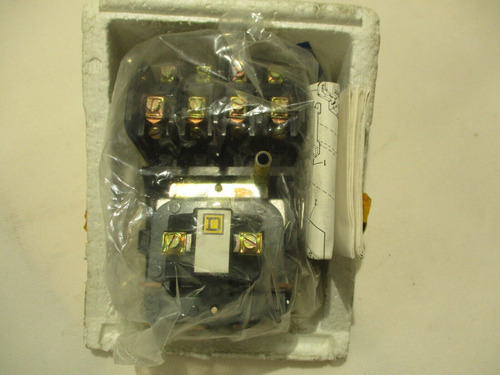 New Square D Ser.d 8501-ho-40 Ac Control Relay 110/120 V Ccg