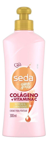 Creme De Pentear Seda Colágeno + Vitamina By Niina Secrets De 300ml 300g