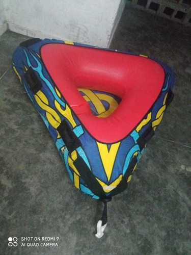 Imagen 7 de 9 de Inflable Tmde Arrastre Para Diversión Acuática Tipo Bananas