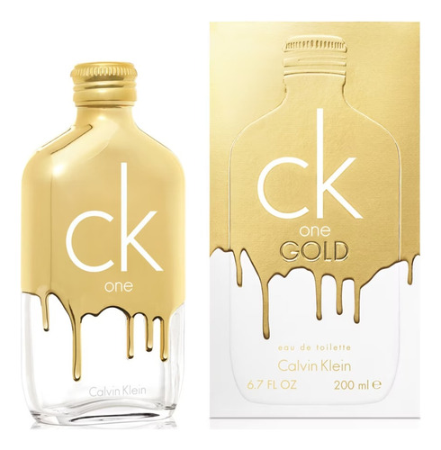 Perfume Calvin Klein Ck One Gold 200ml. Gigante