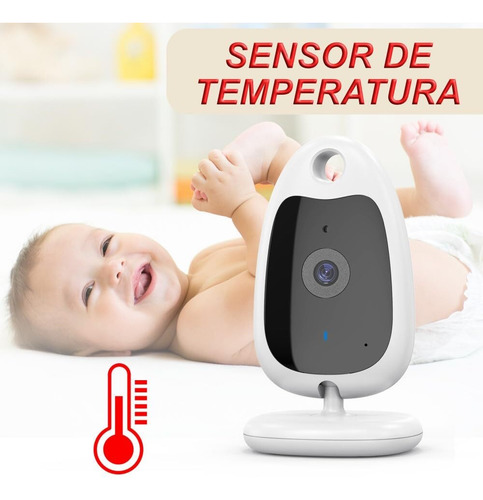 Monitor De Bebê Com Tela Colorida E Áudio Bidirecional Com