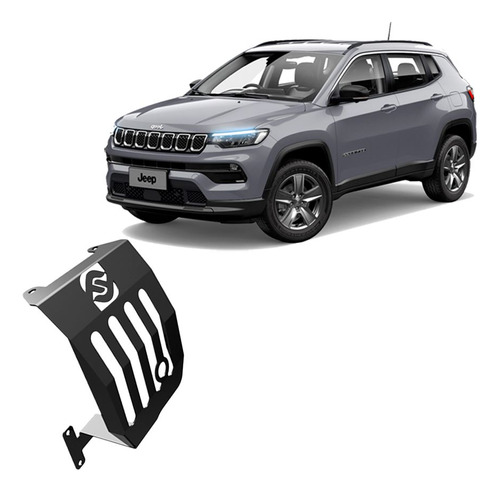 Protetor Diferencial Traseiro Jeep Compass 4x4 - Ferriforte