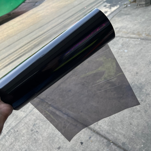 5 Rollos Laminex Humo Claro Vinil Faros 9mts