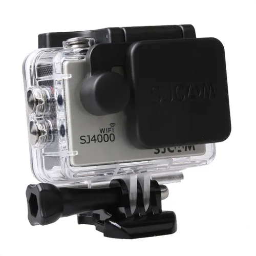 Kit Protectores Sjcam Sj4000: Lente Cámara Y Lente Carcasa Color Negro