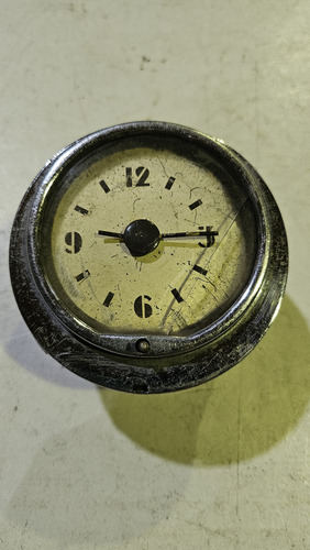 Automovil Antiguo Reloj De Tablero. Déc 40/50 Vidrio Rajado (Usado)
