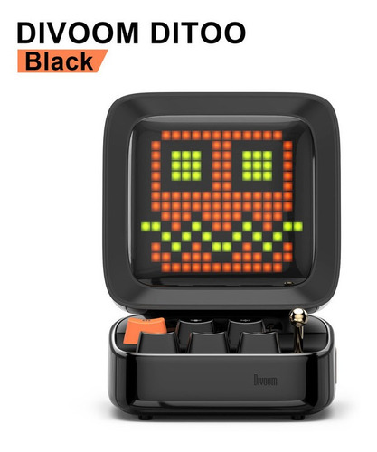 Divoom Ditoo Pixel Reloj Despertador Con Bocina Bluetooth