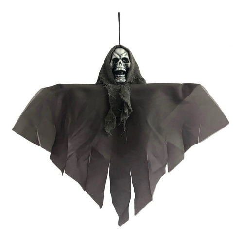 Colgante Calavera Negro Decoración Halloween