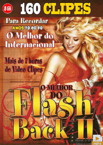 Pen Drive 8gb Com 160 Clipes Flash Back 70 80 90 Mp4